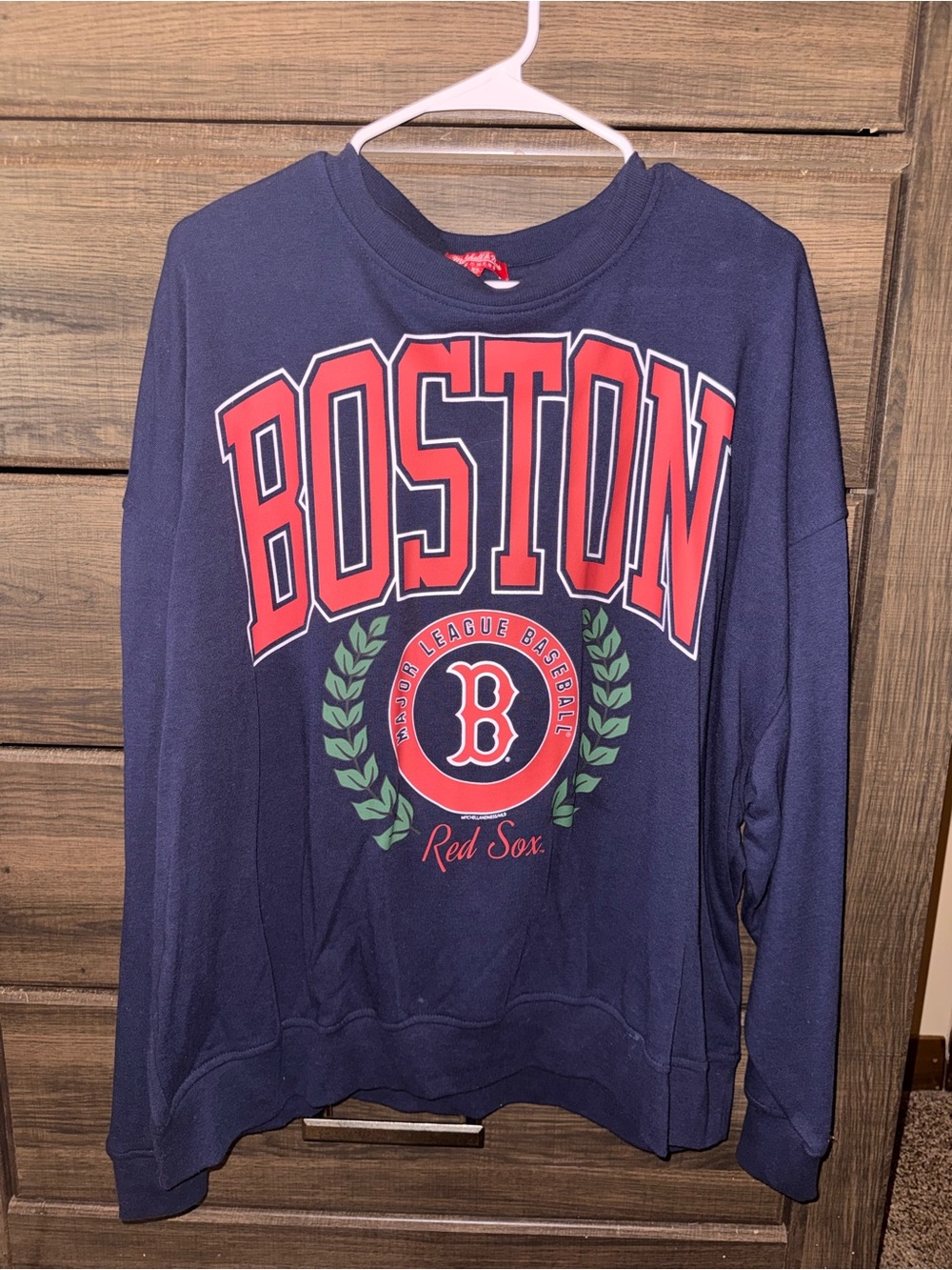 Mitchell & Ness Boston Crewneck